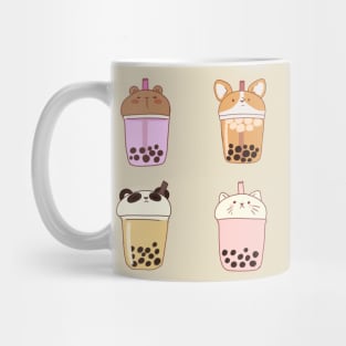 boba animals pack Mug